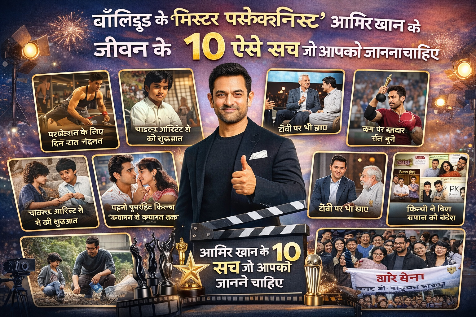 10 Facts About Aamir Khan – Bollywood Mr. Perfectionist