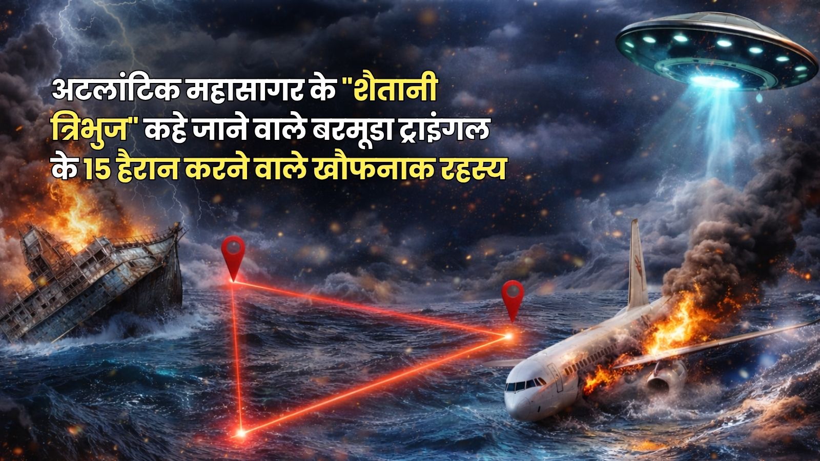 बरमूडा ट्राइंगल के 15 खौफनाक रहस्य | Bermuda Triangle Mystery Explained in Hindi
