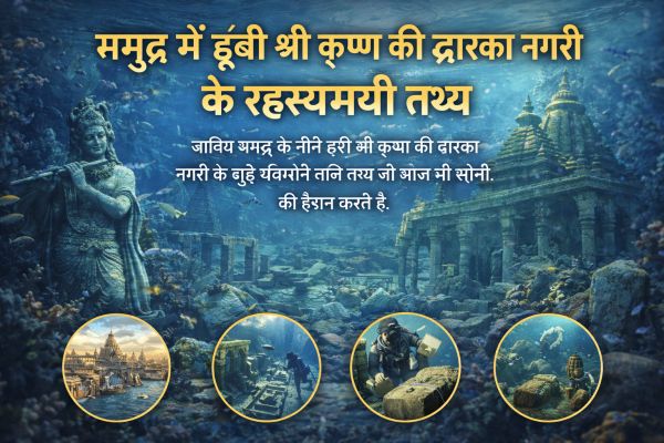 समुद्र में डूबी श्री कृष्ण की द्वारका नगरी के रहस्यमयी तथ्य