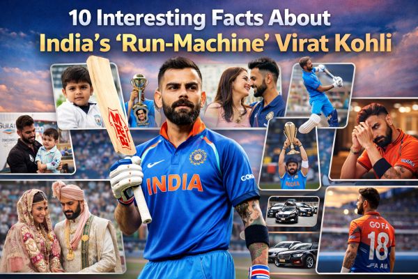 10 Interesting Facts About Virat Kohli – India’s Run Machine